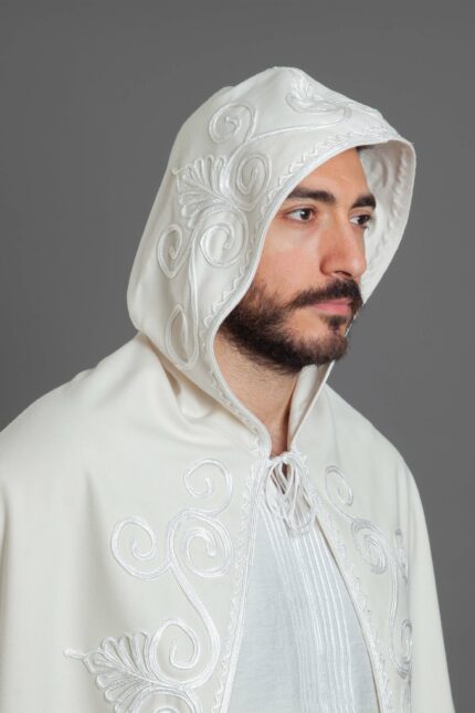The Black & Green handmade shawl – Zawaya